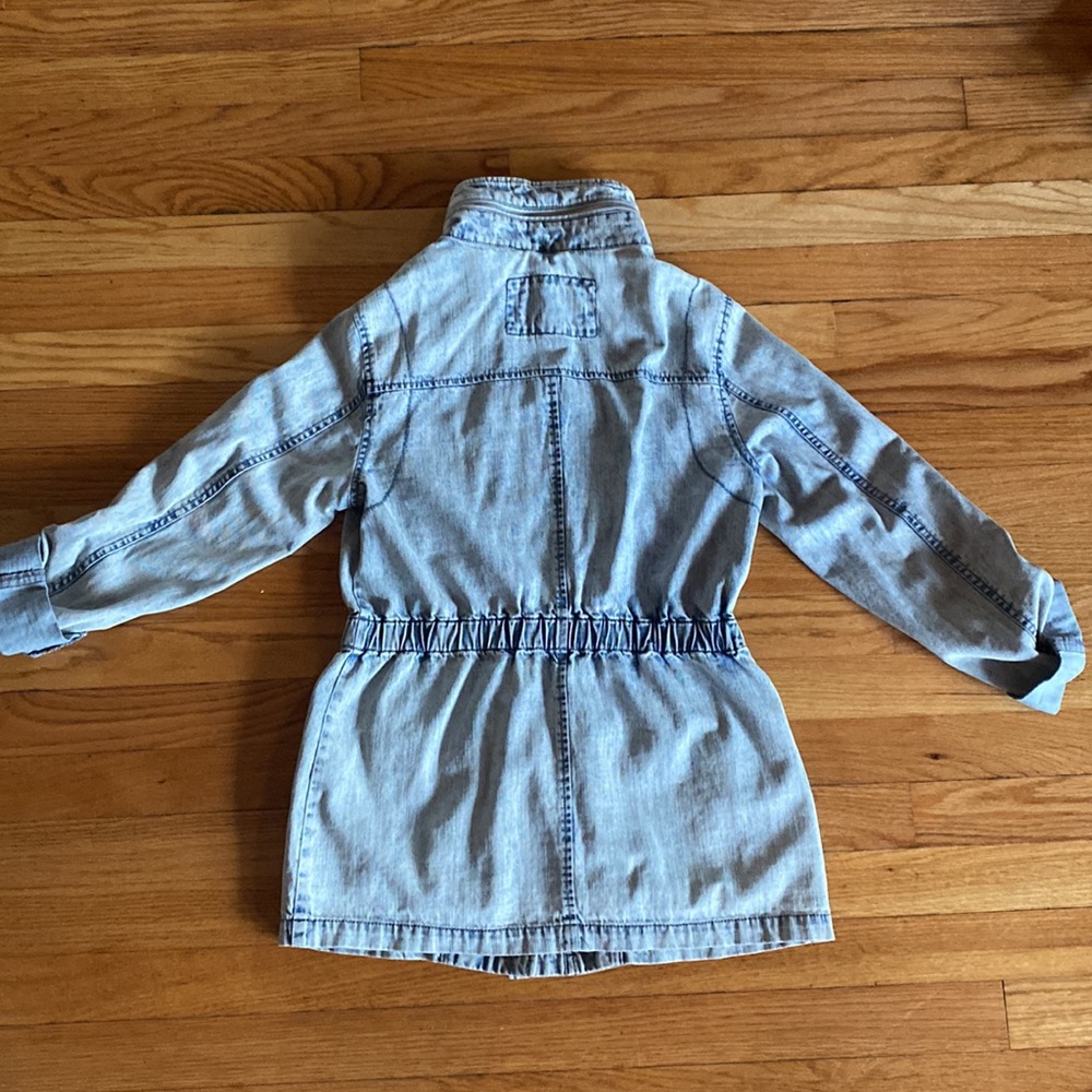 Bcbg Generation Fitted Jean Jacket - image 4